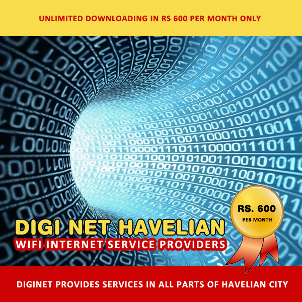 DiGi Net, Havelian, WiFi, Internet Service Providers