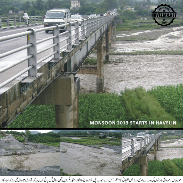 Monsoon rains 2013, Pakistan, Havelian