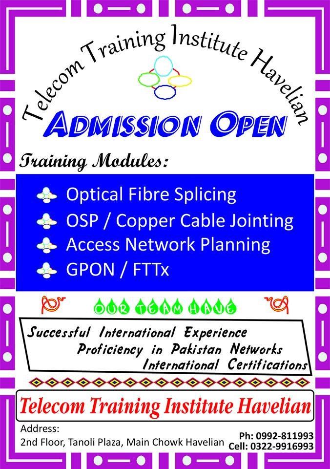 telecom, training, institute, havelian